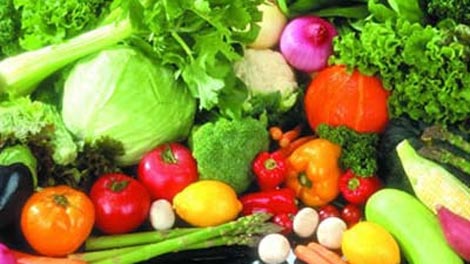 Hoa quả , rau xanh tốt cho bệnh nhân thoái hóa đốt sống cổ